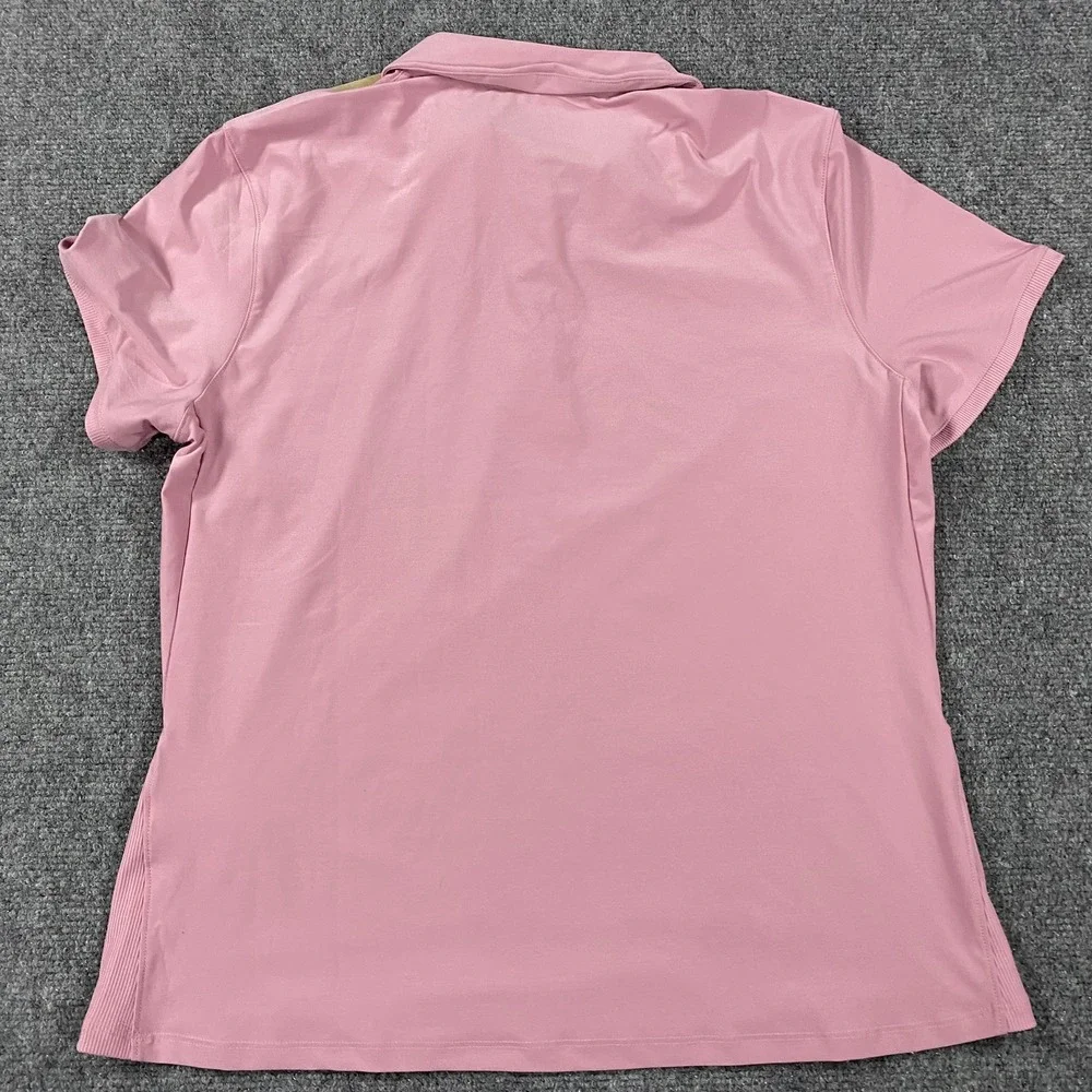 Nike Jacksonville University Polo Womens Medium Pink JU Dolphins NEW Read